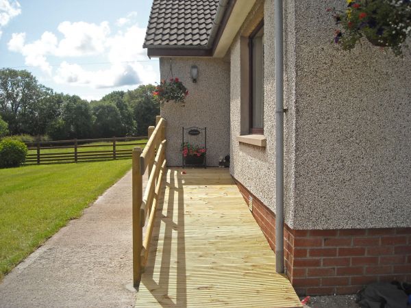 Cost of Hardwood Ramp Installation in San Mateo
