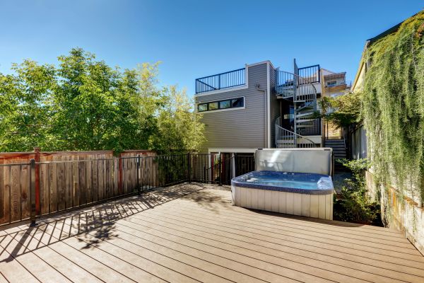 Cost of Hot Tub Deck Installation in San Mateo