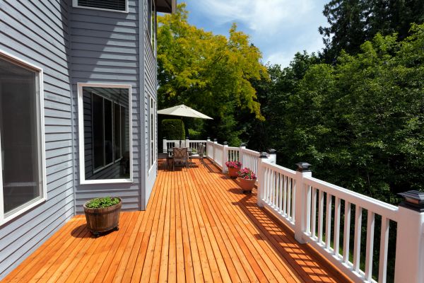 Cost of Cedar Deck Construction in San Mateo