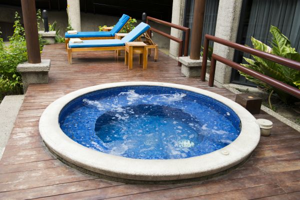 Hot Tub Deck Construction in San Mateo