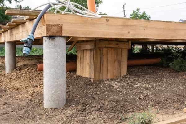 Cost of Deck Foundation Repair in San Mateo