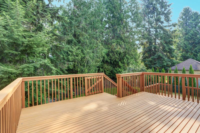 Redwood Deck Construction